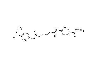 dimethyl 4,4'-[(1,6-dioxo-1,6-hexanediyl)di(imino)]dibenzoate