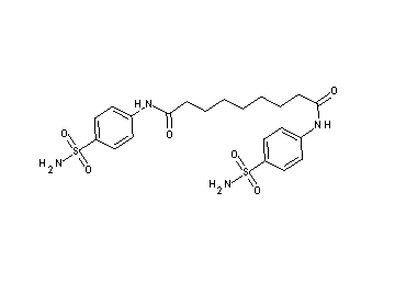 N,N'-bis[4-(aminosulfonyl)phenyl]nonanediamide