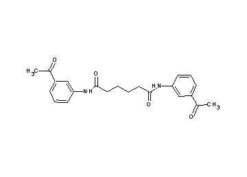 N,N'-bis(3-acetylphenyl)hexanediamide