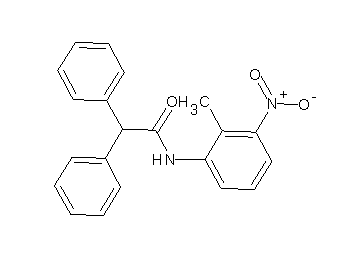 N-(2-methyl-3-nitrophenyl)-2,2-diphenylacetamide