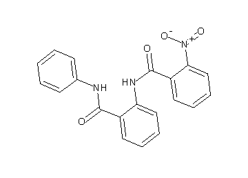 N-[2-(anilinocarbonyl)phenyl]-2-nitrobenzamide