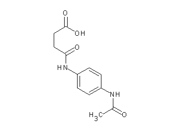 4-{[4-(acetylamino)phenyl]amino}-4-oxobutanoic acid