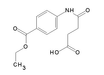 4-{[4-(ethoxycarbonyl)phenyl]amino}-4-oxobutanoic acid