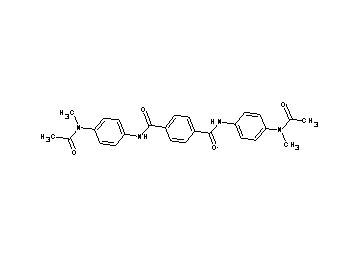 N,N'-bis{4-[acetyl(methyl)amino]phenyl}terephthalamide