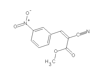 methyl 2-cyano-3-(3-nitrophenyl)acrylate