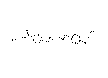 diethyl 4,4'-[(1,4-dioxo-1,4-butanediyl)di(imino)]dibenzoate
