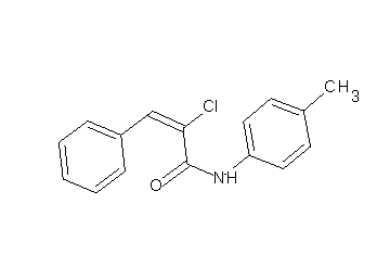 2-chloro-N-(4-methylphenyl)-3-phenylacrylamide