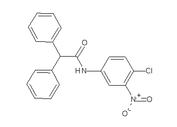 N-(4-chloro-3-nitrophenyl)-2,2-diphenylacetamide