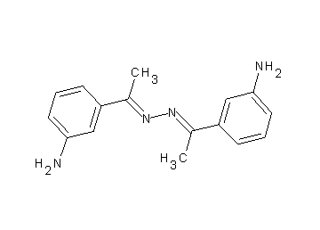 (3-{N-[1-(3-aminophenyl)ethylidene]ethanehydrazonoyl}phenyl)amine