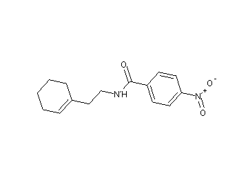 N-[2-(1-cyclohexen-1-yl)ethyl]-4-nitrobenzamide