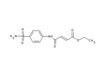 ethyl 4-{[4-(aminosulfonyl)phenyl]amino}-4-oxo-2-butenoate