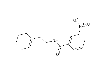 N-[2-(1-cyclohexen-1-yl)ethyl]-3-nitrobenzamide