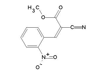 methyl 2-cyano-3-(2-nitrophenyl)acrylate