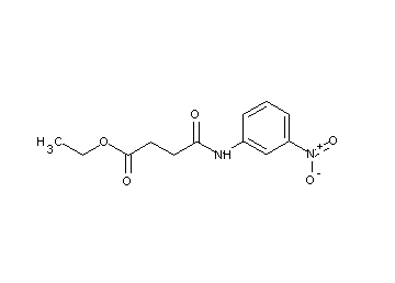 ethyl 4-[(3-nitrophenyl)amino]-4-oxobutanoate