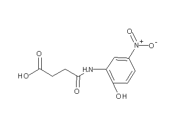 4-[(2-hydroxy-5-nitrophenyl)amino]-4-oxobutanoic acid