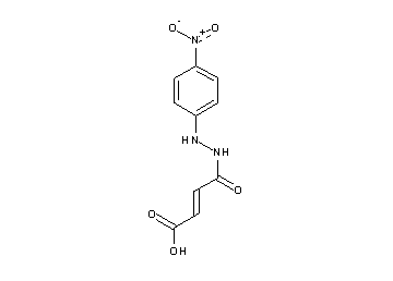 4-[2-(4-nitrophenyl)hydrazino]-4-oxo-2-butenoic acid
