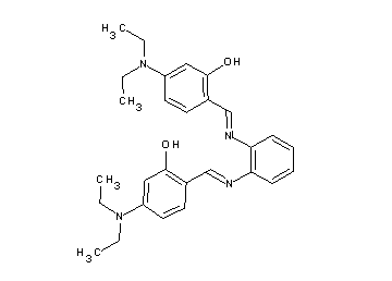 2,2'-[1,2-phenylenebis(nitrilomethylylidene)]bis[5-(diethylamino)phenol]