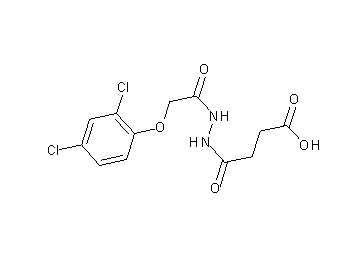 4-{2-[(2,4-dichlorophenoxy)acetyl]hydrazino}-4-oxobutanoic acid