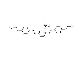 N,N'-bis(4-ethoxybenzylidene)-2-nitro-1,4-benzenediamine