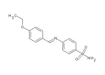 4-[(4-ethoxybenzylidene)amino]benzenesulfonamide