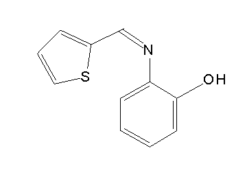 2-[(2-thienylmethylene)amino]phenol