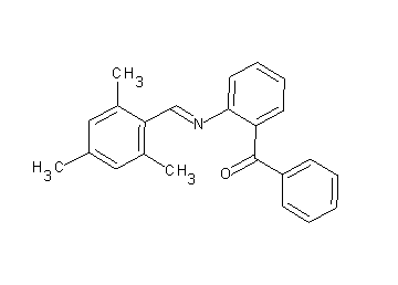 {2-[(mesitylmethylene)amino]phenyl}(phenyl)methanone