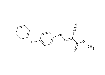 methyl cyano[(4-phenoxyphenyl)hydrazono]acetate