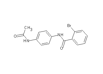 N-[4-(acetylamino)phenyl]-2-bromobenzamide