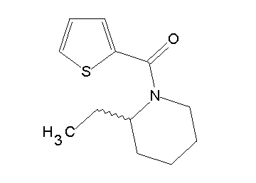2-ethyl-1-(2-thienylcarbonyl)piperidine