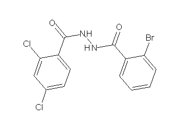 N'-(2-bromobenzoyl)-2,4-dichlorobenzohydrazide