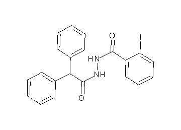 N'-(diphenylacetyl)-2-iodobenzohydrazide