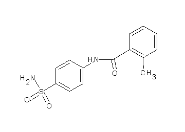 N-[4-(aminosulfonyl)phenyl]-2-methylbenzamide