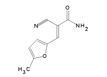 2-cyano-3-(5-methyl-2-furyl)acrylamide