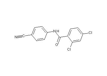 2,4-dichloro-N-(4-cyanophenyl)benzamide