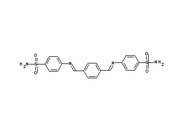 4,4'-[1,4-phenylenebis(methylylidenenitrilo)]dibenzenesulfonamide