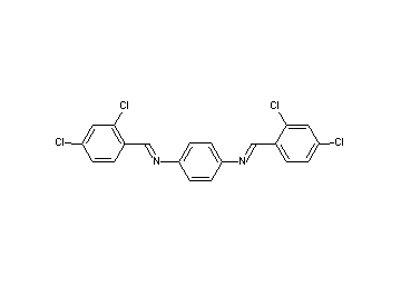 N,N'-bis(2,4-dichlorobenzylidene)-1,4-benzenediamine
