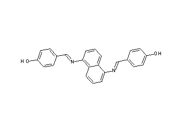 4,4'-[1,5-naphthalenediylbis(nitrilomethylylidene)]diphenol