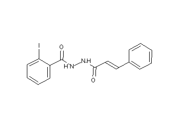 N'-cinnamoyl-2-iodobenzohydrazide