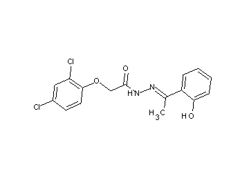2-(2,4-dichlorophenoxy)-N'-[1-(2-hydroxyphenyl)ethylidene]acetohydrazide
