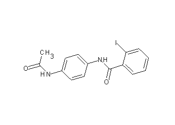 N-[4-(acetylamino)phenyl]-2-iodobenzamide