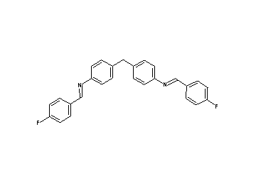 (4-fluorobenzylidene)(4-{4-[(4-fluorobenzylidene)amino]benzyl}phenyl)amine