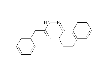 N'-(3,4-dihydro-1(2H)-naphthalenylidene)-2-phenylacetohydrazide - Click Image to Close