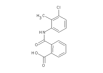 2-{[(3-chloro-2-methylphenyl)amino]carbonyl}benzoic acid