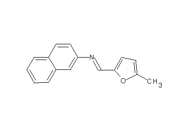 N-[(5-methyl-2-furyl)methylene]-2-naphthalenamine