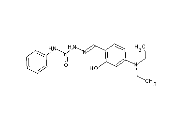 4-(diethylamino)-2-hydroxybenzaldehyde N-phenylsemicarbazone