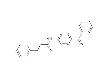 N-(4-benzoylphenyl)-3-phenylpropanamide