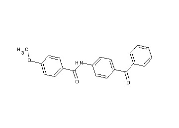 N-(4-benzoylphenyl)-4-methoxybenzamide