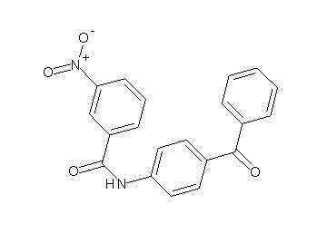 N-(4-benzoylphenyl)-3-nitrobenzamide
