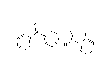 N-(4-benzoylphenyl)-2-iodobenzamide