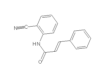 N-(2-cyanophenyl)-3-phenylacrylamide